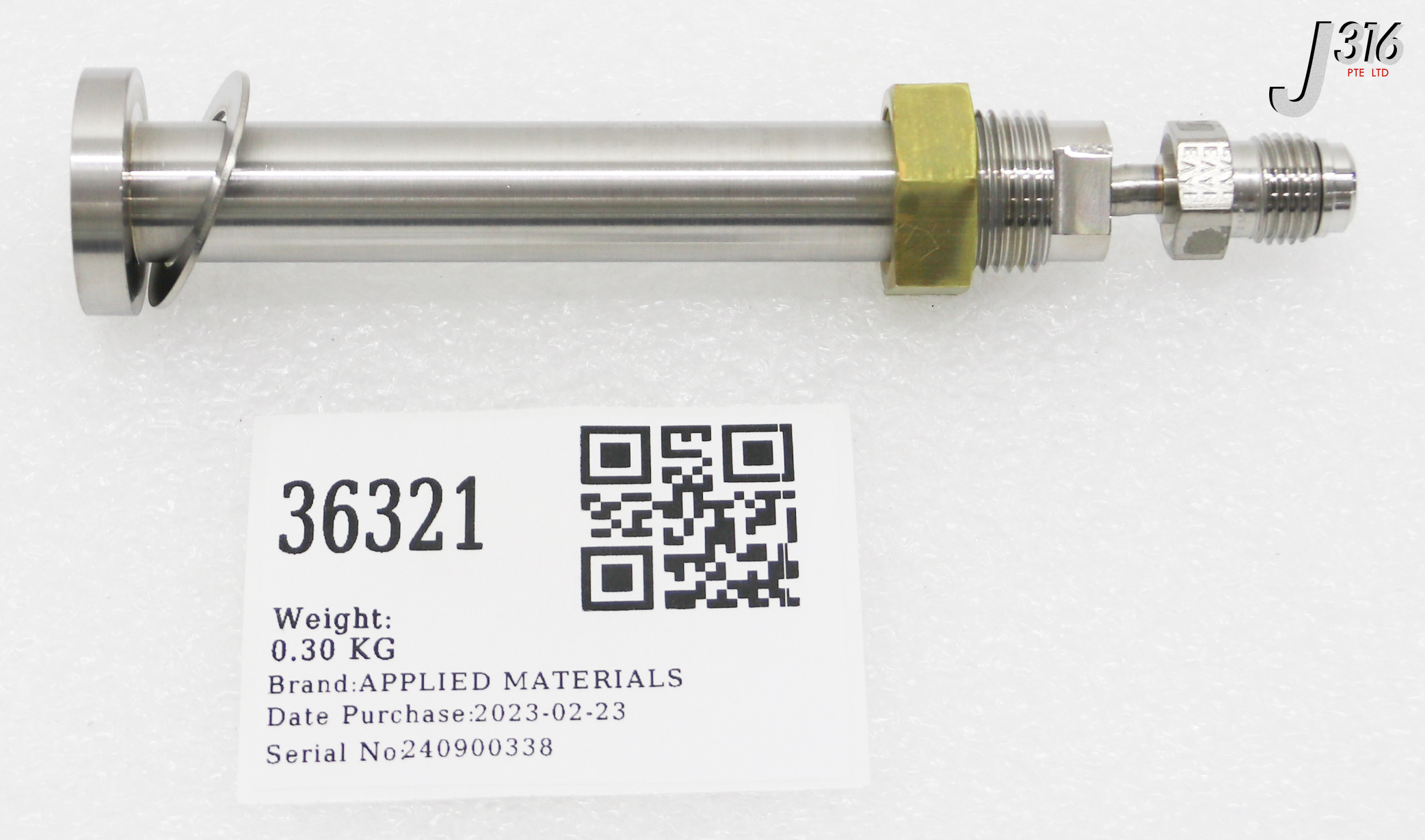 専用⑰ 36321 APPLIED MATERIALS GAS FEED THRU TUBE, 16CM 0040-09920 | eBay